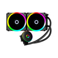 Iceberg 240 ARGB fan Phantom Cool all-in-one CPU water cooler with black 240mm radiator