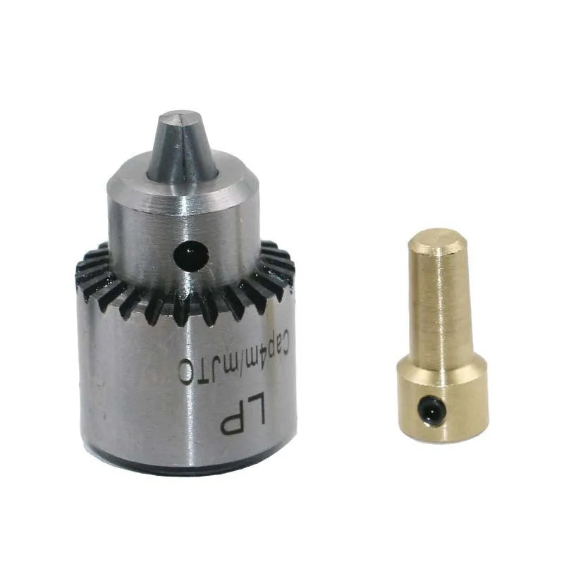 Hard alloy electric drill chuck set with 3.17mm tail hole and sleeve chuck accessory