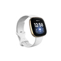 Fitbit Versa3 smartwatch with a TPU silicone replacement strap in one of six available colours