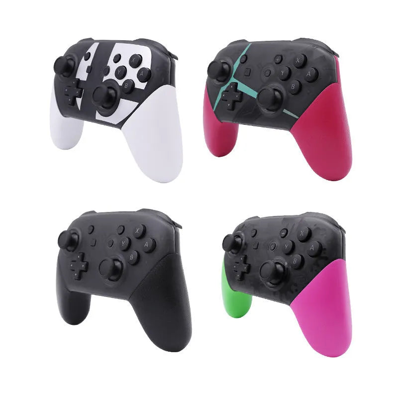 Black Switch PRO wireless Bluetooth gamepad for Nintendo Switch with vibration and screen capture functions