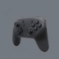 Black Switch PRO wireless Bluetooth gamepad for Nintendo Switch with vibration and screen capture functions