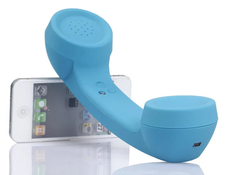 Retro style Bluetooth wireless headset with microphone in multiple colour options