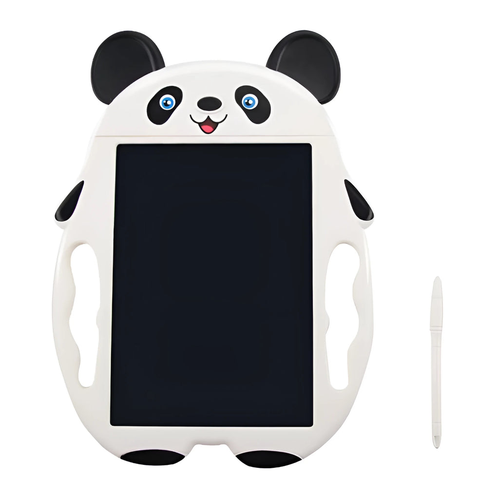 Panda-style LCD electronic drawing board with one-button erase function on ABS plastic construction