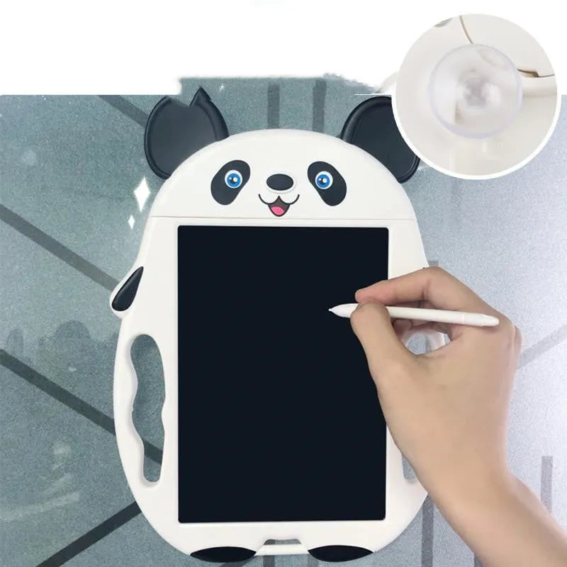 Panda-style LCD electronic drawing board with one-button erase function on ABS plastic construction