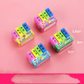 Cartoon book eraser sets for student rewards in small and large size options