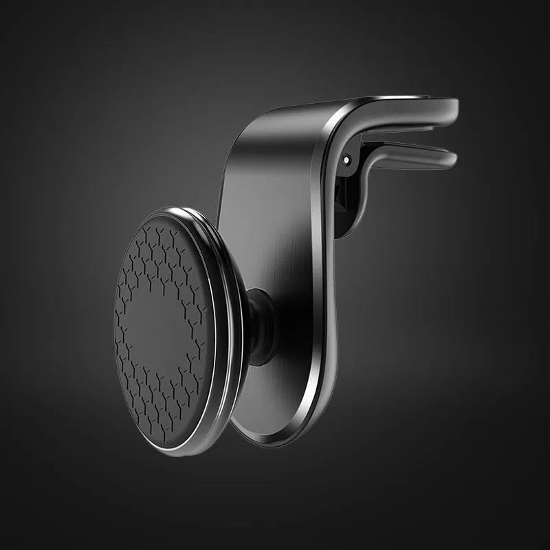 Adjustable car mounting bracket in black, gold or silver for dashboard, windscreen or air vent attachment