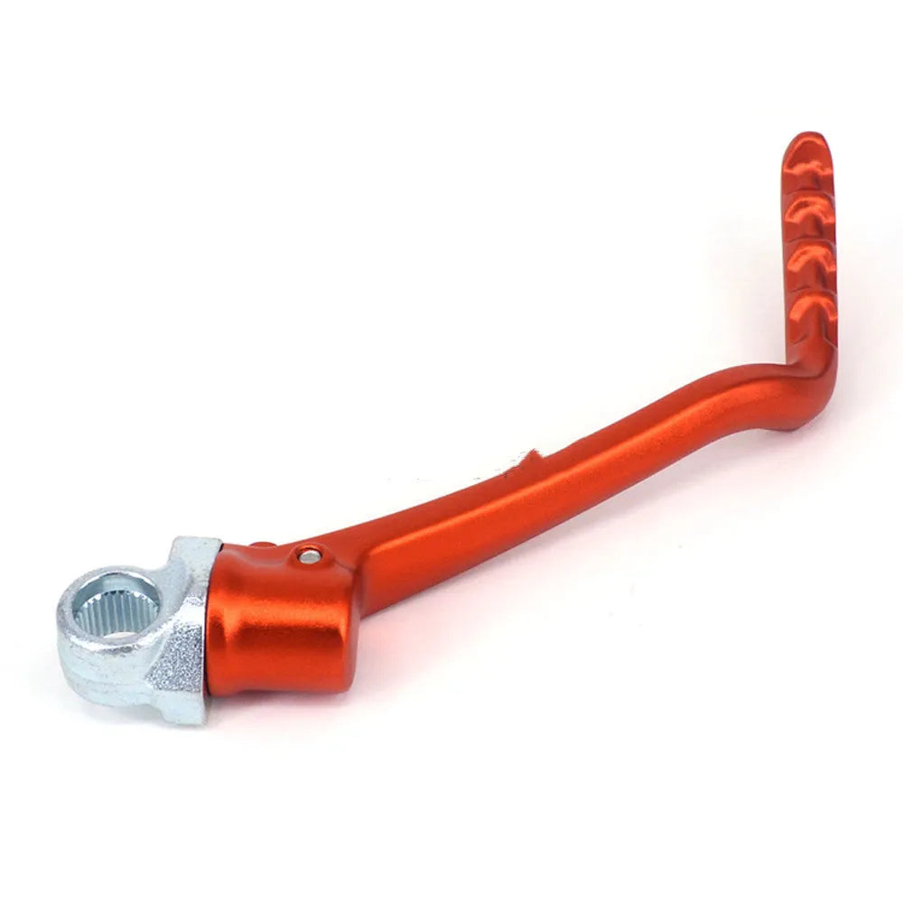 KTM502 forged aluminium foot pedal starter in orange for SX125 250 and compatible models