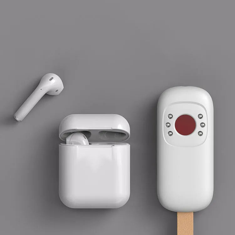 New-T6 anti-sneak camera detector in white ABS plastic with compact design