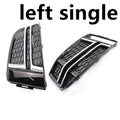 Lower fog lamp frame for Audi A4 B9 in ABS, bright black or electroplating black, left or right side