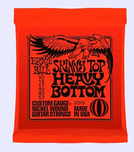 Set of multi-model nickel chromium electric guitar strings with colour options 2220 to 2723style