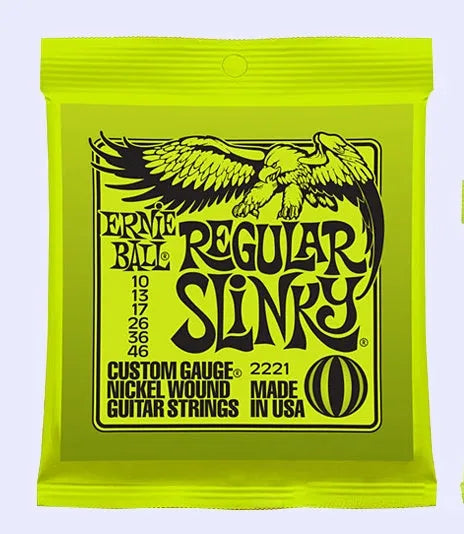 Set of multi-model nickel chromium electric guitar strings with colour options 2220 to 2723style