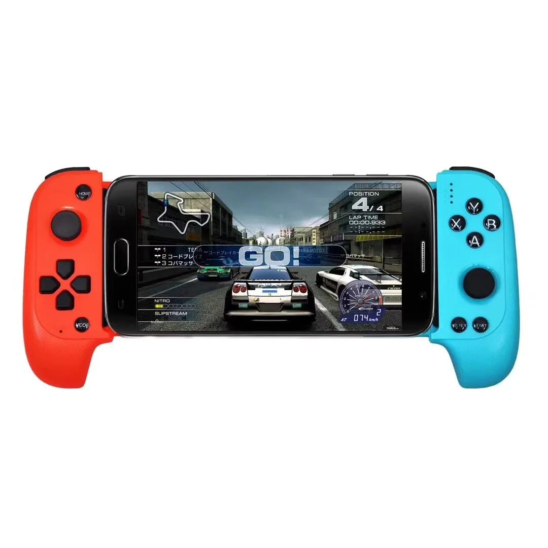 Cytec wireless Bluetooth telescopic game controller in black or red blue colours for mobile gaming