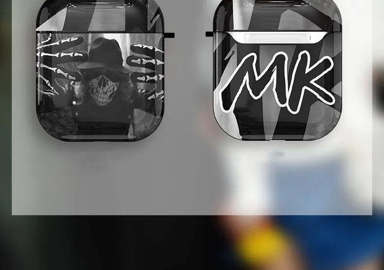 Customisable protective case for Apple AirPods 1 and 2 generation charging case with anime design personalisation options