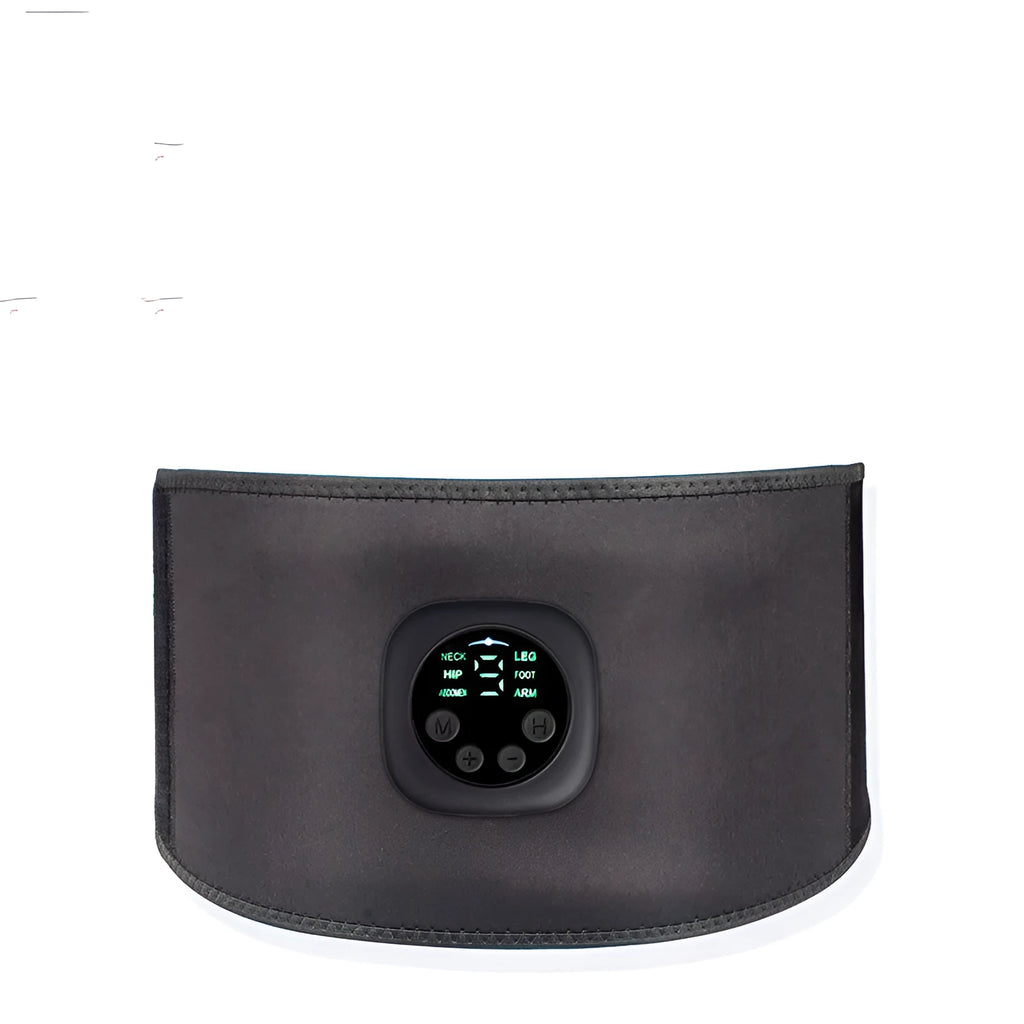 Rechargeable abdominal muscle stick fitness device with mercerized cotton cover