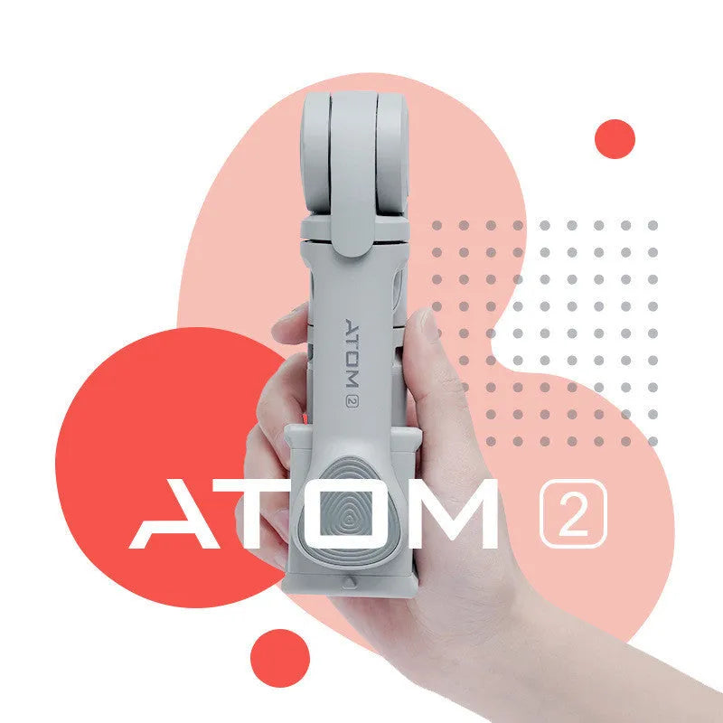 Snoppa Atom 2 green mobile phone stabiliser, compact 19cm x 7cm x 5.7cm folding gimbal for smartphone video