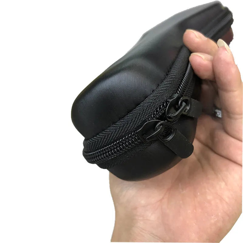 Black waterproof storage bag for H4 and S5B mobile phone gimbal stabilizer, 291x120x50mm, with lanyard