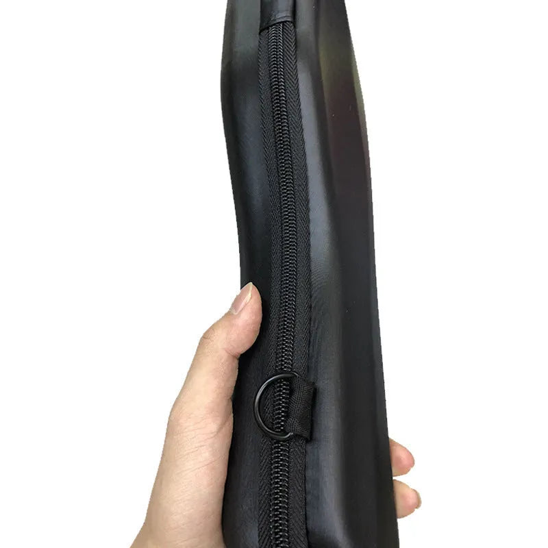 Black waterproof storage bag for H4 and S5B mobile phone gimbal stabilizer, 291x120x50mm, with lanyard