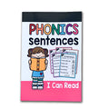 A5 English phonics reading worksheet for children aged 6+ measuring 21cm by 14cm