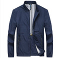 Kentino men's thin polyester summer sunscreen shirt in Blue colour showing urban fashion style