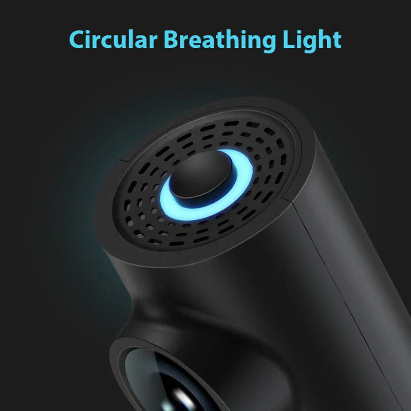 LF9 lipstick-shaped WiFi dash cam for cars on a dashboard