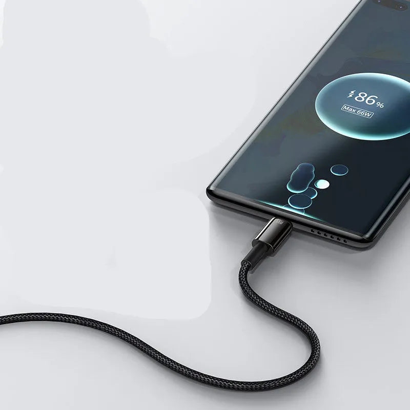 Baseus USB C to Type-C charging cable in 1m or 2m length for Android phones