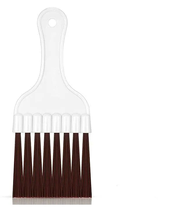 Stainless steel air conditioner fin comb and cleaning brush set for condenser maintenance