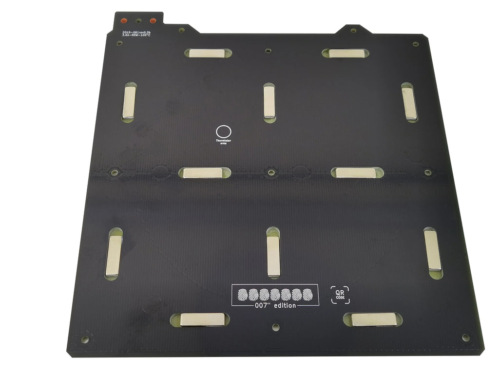 Prusa Mini MK3S 3D printer hot bed with PEI coating and optional N50H magnet, 24V 120W replacement heating plate