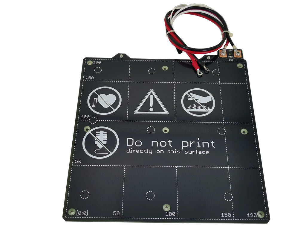 Prusa Mini MK3S 3D printer hot bed with PEI coating and optional N50H magnet, 24V 120W replacement heating plate