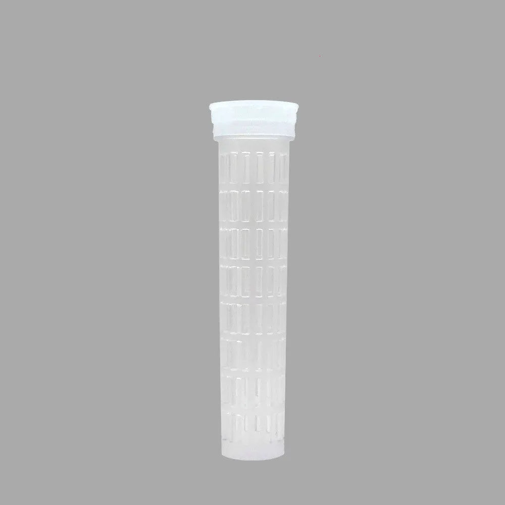 Blue-red gradient 1L Tritan water bottle with time markers and flip-top lid on a gym bag
