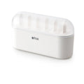 Plastic PVC ice cream mould in blue for making homemade popsicles and sorbet