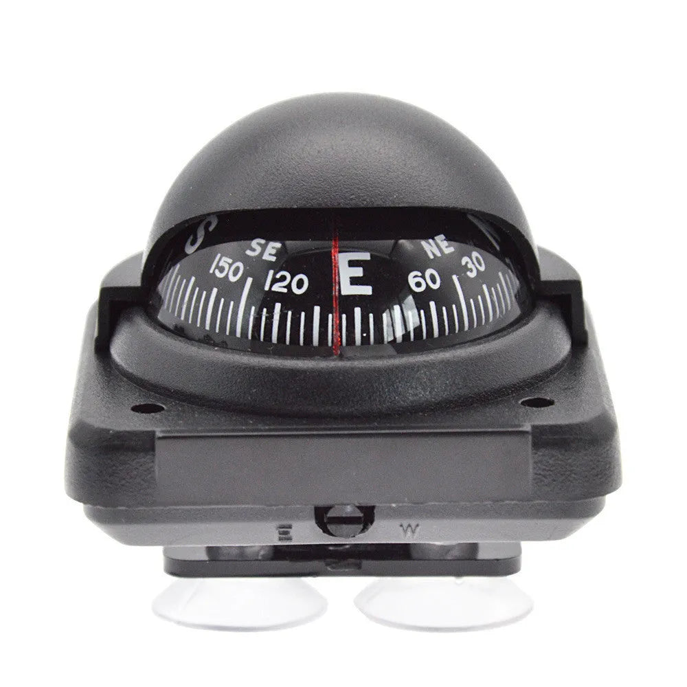 Multi-function vehicle-mounted marine compass LC-38B, plastic, waterproof, photo colour, front view