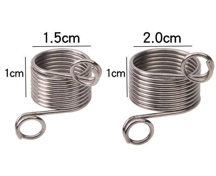 Knitting wire guide accessories large and small size lead wire for yarn thread control