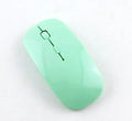 Ultra-thin wireless mouse, 2.4GHz USB, 1000 DPI, 11x4x2cm, 70g, laptop mouse in six colours