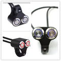 Black Bosmaa MK32L self-locking motorcycle switch for angel eyes and fog lights on a neutral background