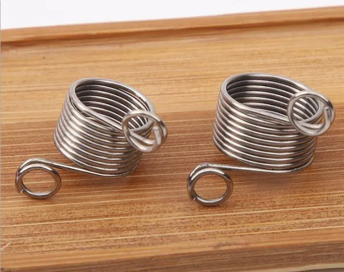 Knitting wire guide accessories large and small size lead wire for yarn thread control