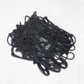 Black rope roof net for off-road vehicle cargo restraint, 1.2m x 0.9m