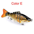 Luya knotty lure hard plastic bionic bait 10cm 15.5g ABS fishing tackle multiple colours