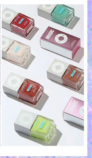 Fairys Gift 10ml odorless baking-free oily nail polish in cherry colour