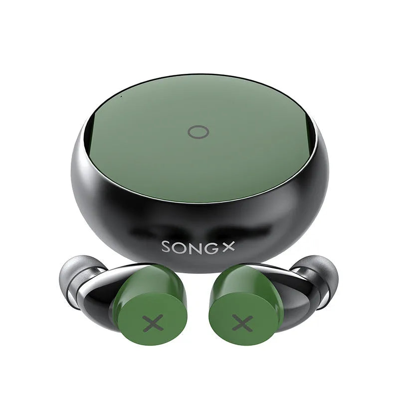 True wireless earbuds with star loop design in Black colour, 220g