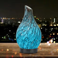Blue cobblestone vase-style aroma diffuser with essential oil, for rooms 31-40 square metres