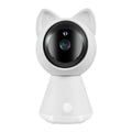 1080P wireless WiFi security camera with pan/tilt rotation on included bracket