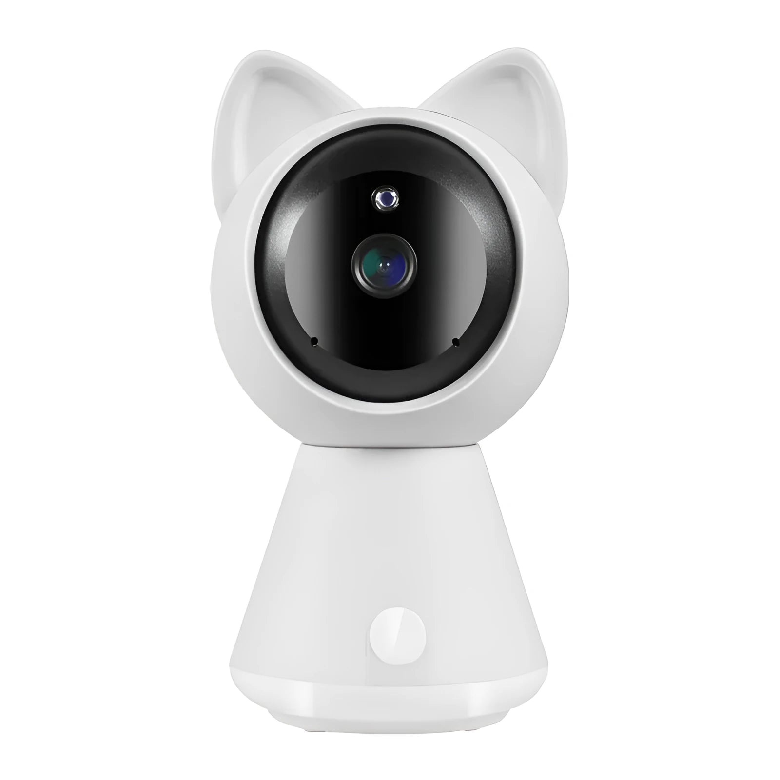 1080P wireless WiFi security camera with pan/tilt rotation on included bracket