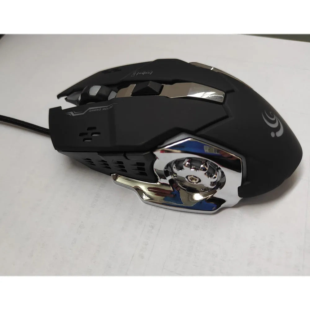 One-handed 35-key green axis mechanical gaming keyboard with USB cable and hand rest