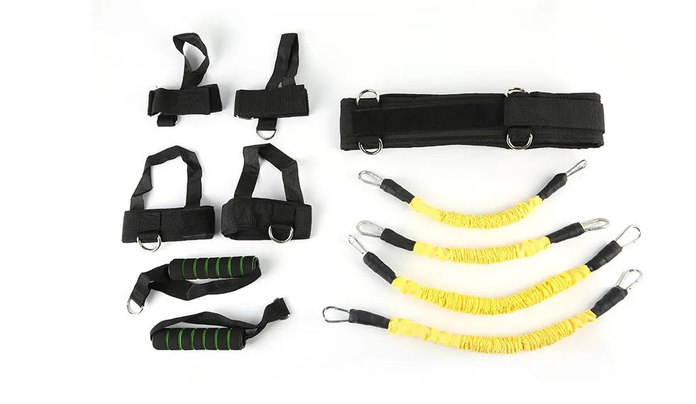 Dudley latex rally band boxing suit set with 60lb to 150lb resistance options and five colours