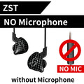 Ring Iron in-ear subwoofer headphones with black cable, 3.5mm L-bend plug, and silicone earplugs