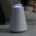 Ivory white photocatalyst mosquito lamp with 5W LED and USB power for home and office