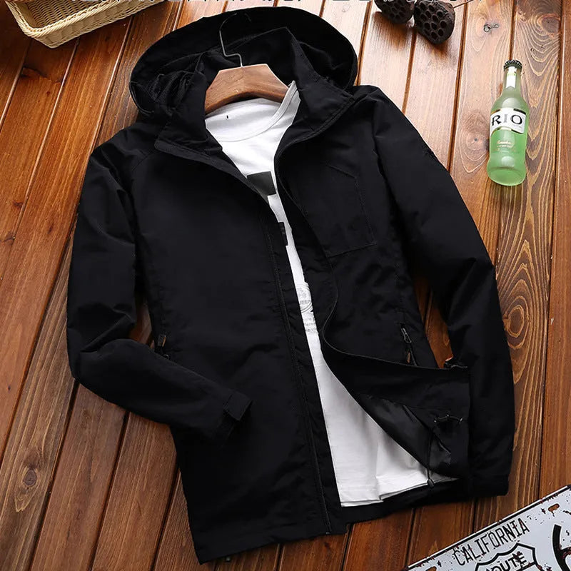 NIANJEEP men's long-sleeve velvet outdoor jacket, Army Green, with size chart from M to 6XL