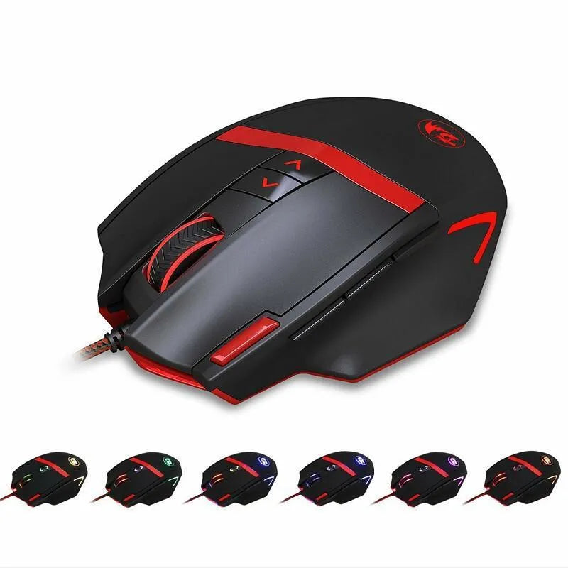 Redragon M801P Mammoth gaming mouse in black with wired and wireless connectivity