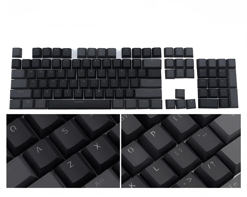 Transparent ABS two-colour mechanical keyboard key cap with backlight and waterproof support