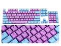 Transparent ABS two-colour mechanical keyboard key cap with backlight and waterproof support
